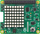 Modul sensorësh Raspberry Pi Sense HAT, matrica LED 8x8, akselerometër dhe xhiroskop, i gjelbër