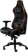Karrige gaming Canyon Corax Hern Chair, lëkurë eco, mban deri 150 kg, e zezë me portokalli