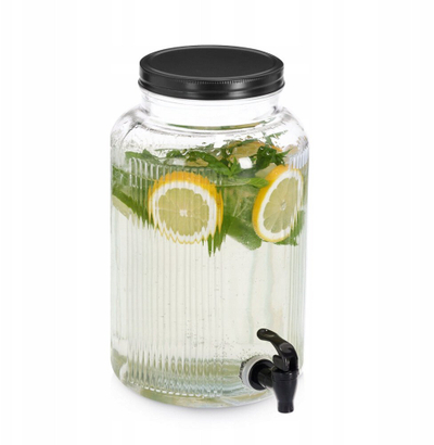 Dispenser për pije Zeller Present, xham, transparent