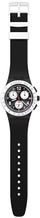 Orë dore për meshkuj SWATCH, e zezë