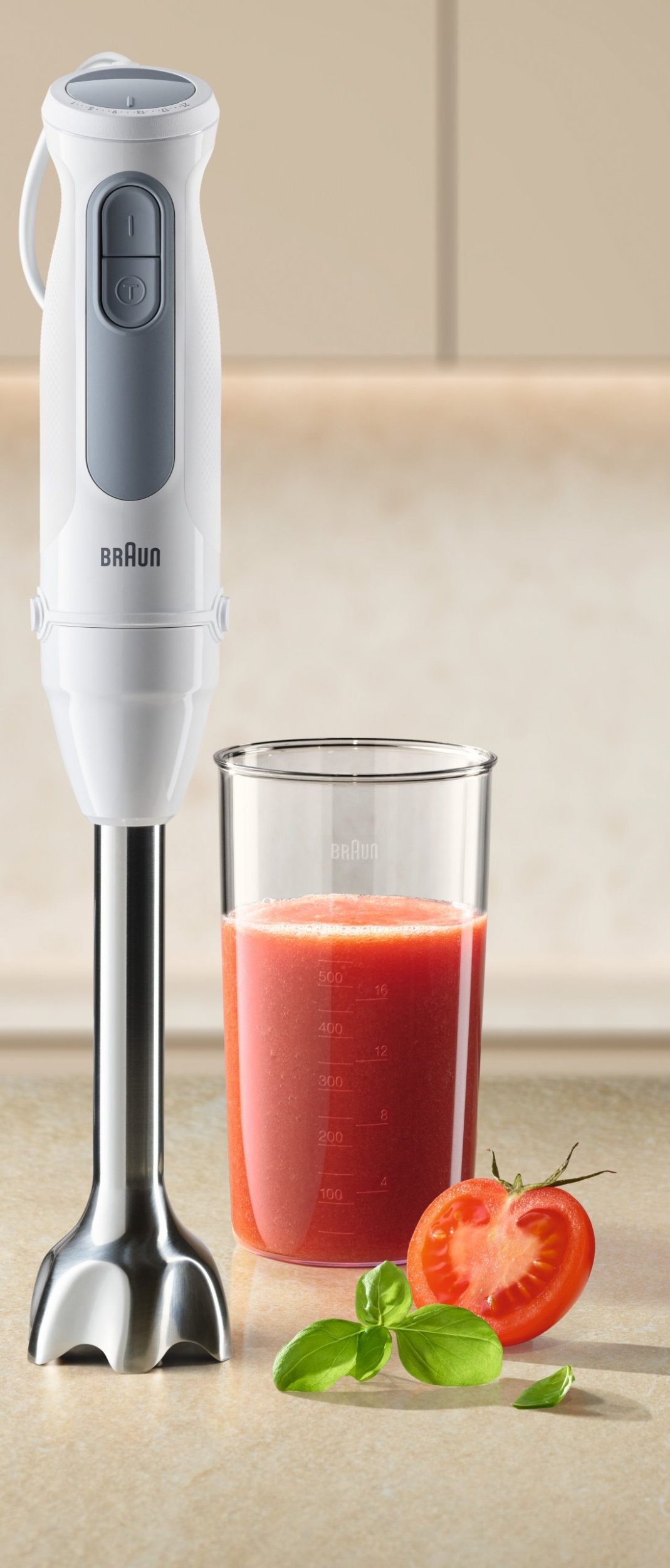 Blender dore Braun Multiquick 5 MQ50.001.M, 1000W, Turbo, inox 5