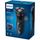 Aparat rroje Philips Shaver Series 3000 S3244/12, i thatë dhe i lagësht, pa kabllo, gri