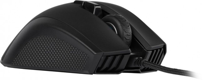 Гејминг глушец Corsair IRONCLAW RGB, 18000 DPI, со кабел, црн