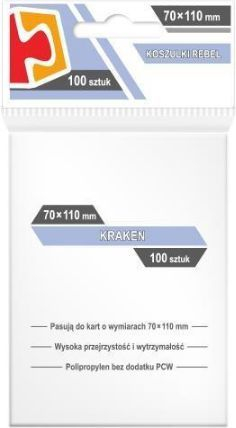 Mbrojtëse kartash Rebel T-shirts Kraken 70x110 (232264), 100 copë