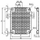 Plakë montuese Schneider Electric NSYMR86, çelik i galvanizuar, 551x750mm, gri