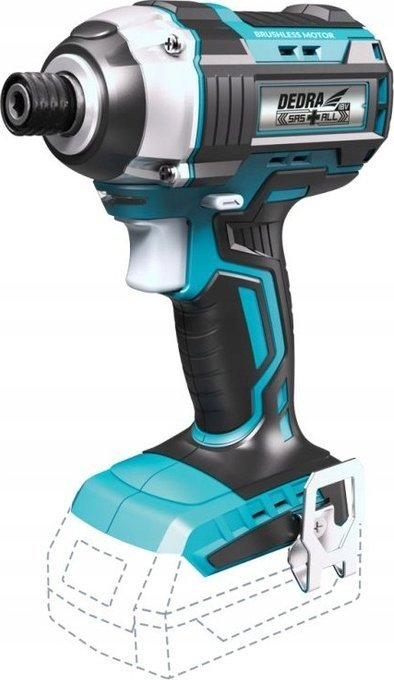 Set veglash pa kabllo Dedra DED7030G15, 18V, brushless, blu