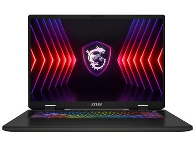 Laptop gaming MSI Sword 17 HX B14VGKG, 17", tastierë RGB, i zi