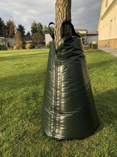 Qese ujitëse për pemë Garden Bag, 85L, material PE i fortë, jeshile