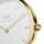 Orë dore Daniel Wellington Petite 32 Evergold YG White DW00100348