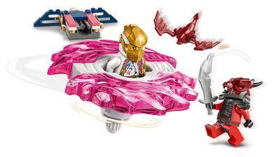 Set lodrash LEGO NINJAGO Sora’s Spinjitzu Dragon 71824, ndërtim kreativ, për fëmijë