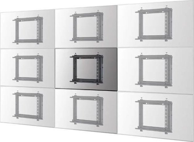 Mbajtëse muri për monitor Neomounts WL95-800BL1, 42"-70", 35kg, e zezë