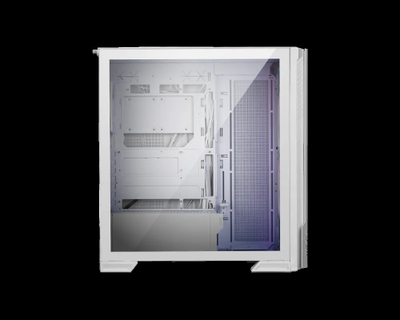 Kasë PC MSI MPG Velox 300R Airflow PZ, Mid Tower, xhami i temperuar, e bardhë