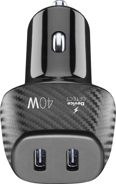 Karikues makine Cellularline Multipower Duo 40W, 2x USB C, i zi