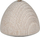 Dorezë mulli Comandante Standard Knob, dru ahu 44mm, e bardhë