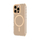 Футрола за телефон Amazingthing Omni Mag за iPhone 16 Pro Max, MagSafe, проѕирна, розе голд