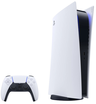 Konzола Sony PlayStation 5 Digital Edition, 825GB, бела/ црна