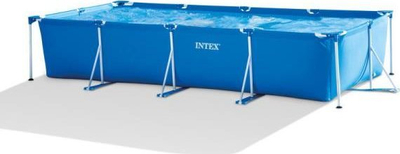Базен со рамка Intex 28273NP, правоаголен 14" 9, за двор, син