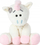 Plushe Teki Unicorn Mascot Abra, 10cm, shumë i butë, shumëngjyrësh