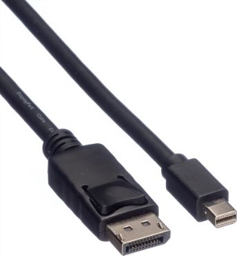 Kabllo DisplayPort ROLINE 11.04.5638, Mini DisplayPort, 1.5m, e zezë