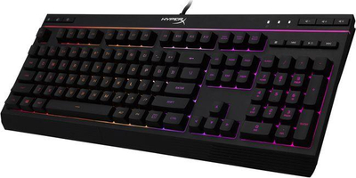Tastierë HyperX Alloy Core, RGB, US, e zezë