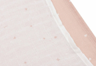 Mbulesa te holla muslin 70x70cm Twinkling - Wild Rose (3pack)