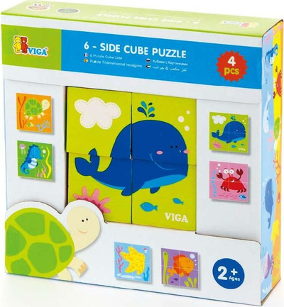 Puzzle Viga Gjallesat e Detit 50161 (0961, Viga)