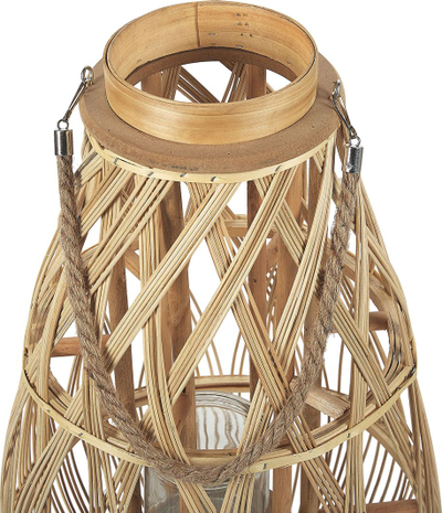 Fener dekorativ Beliani Tonga, bambu, 77cm, natyral