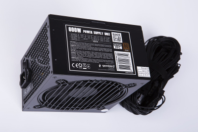 Furnizues energjie Gembird ATX, 600W, 80 Plus Bronze, ventilator 12 cm