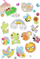 Set sticker diamant LeanToys Animals Garden Rainbow Mosaic, mozaik dekorativ, për fëmijë
