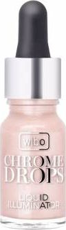 Iluminues i lëngshëm për fytyrë Wibo Chrome Drops, 9 ml, efekt shkëlqim krom