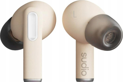 Безжични слушалки Sudio A1 Pro, True Wireless Stereo, Bluetooth, боја песок