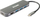 HUB USB C D Link DUB 2333, 5 me 1, HDMI 4K, gri