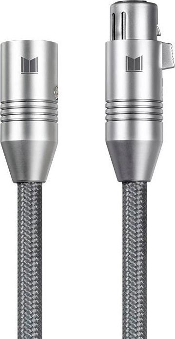 Kabllo audio Monoprice XLR në XLR, 2m, gri