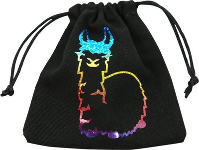 Qese xhepi për lojëra aktrimi Q-Workshop Fabulous Llama, e zezë