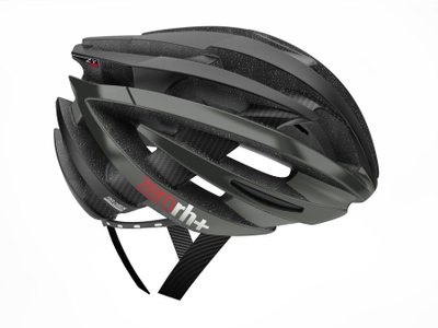 Helmetë biçiklete ZeroRH+ ZY Special Edition 01, masa L/XL, fibra karboni, mat e zezë