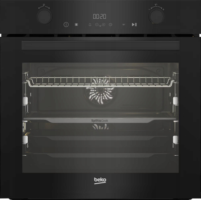 Furra elektrike Beko BBVM 17400BDS Split&amp;Cook, 72L, pastrim me avull, e zezë
