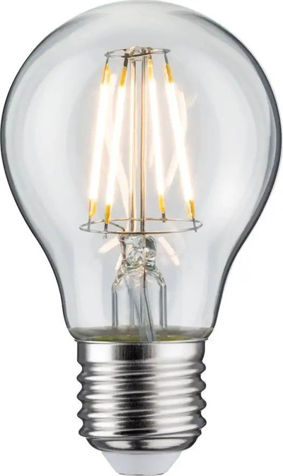 Llambë LED Paulmann 28856, E27, 5W 2700K, transparente, set 2 copë