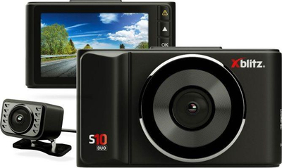Kamerë sigurie për makinë Xblitz S10 Duo, Full HD, ekran 2.4", e zezë