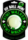 Lodër top për qen Kiwi Walker UV Ball Mini, që ndriçon në errësirë, 5 cm, e gjelbër