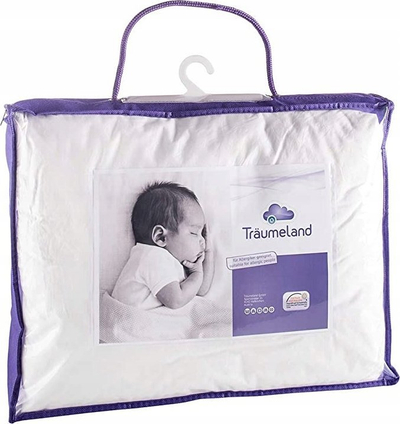 Batanije për kalamaj Träumeland Baby Blanket Moss, 100x135cm, pambuk, e bardhë