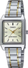 Ora dore Casio LTPV007SG-9E, quartz, 100m, çelik inox dyngjyrësh