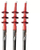 Komplet fundor termo tkurrës Euromold 3X24MONOE1.240, 12/20 kV, 70-240 mm², i kuq