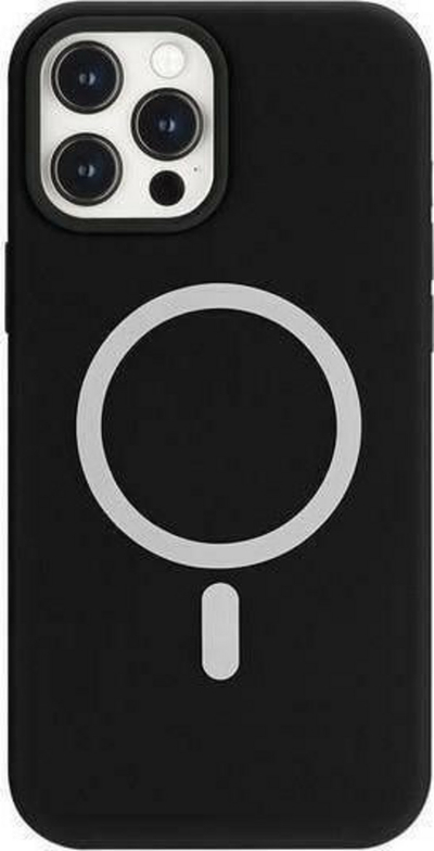 Mbrojtëse Mercury MagSafe Silicone për iPhone 13 / 13 Pro (8809838385585), e zezë