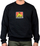 Bluza Ben Davis Gorilla Logo, crew neck, për meshkuj, gri