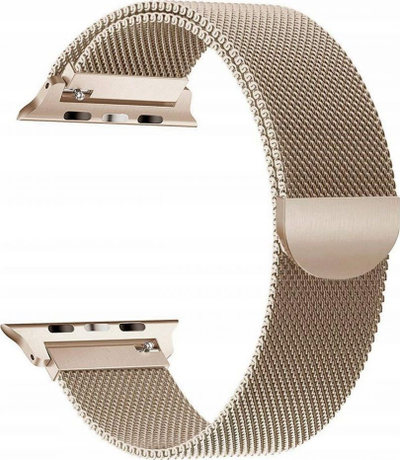 Rrip dore Tech-Protect Milanese për Apple Watch 42/44mm, çelik inox, ngjyrë ari