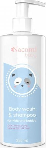 Lëng larës për bebe Nacomi Baby, 250 ml, për trup edhe flokë, për lëkurë të ndjeshme