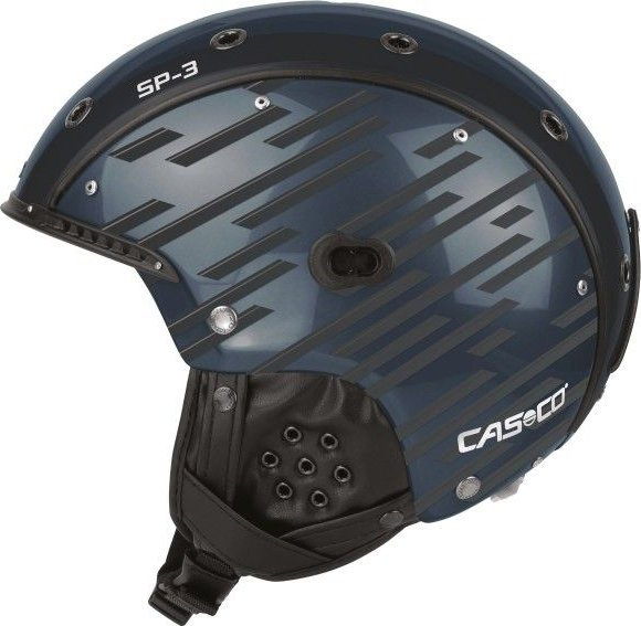 Helmetë skish Casco SP-3 Nightfall, madhësi e rregullueshme, ventilim Clima Control, gri blu