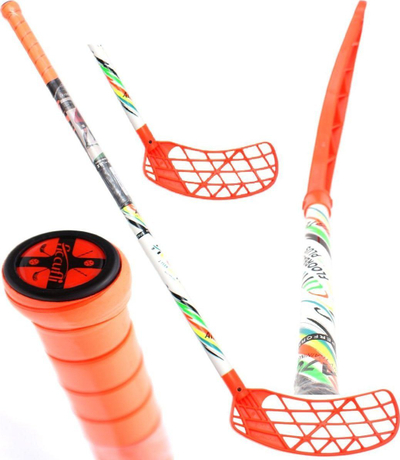 Shkop floorball Unihoc Airtek, 70cm, për të majtë, portokalli