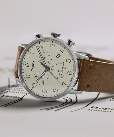 Orë dore për meshkuj Timex Watebury Classic TW2W50900, e kaftë