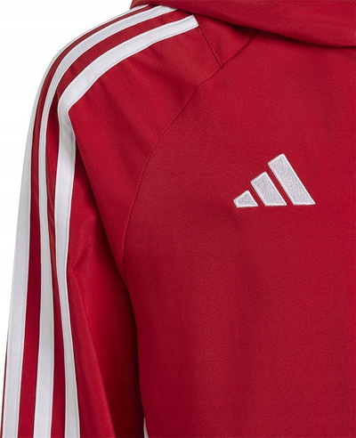 Xhaketë sportive Adidas Tiro 24 Jr IM8800, Aeroready, për fëmijë, e kuqe